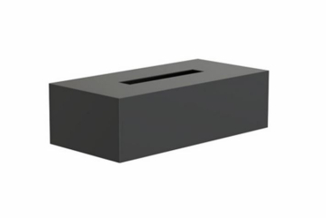 Spenderbox für Kosmetiktücher schwarz